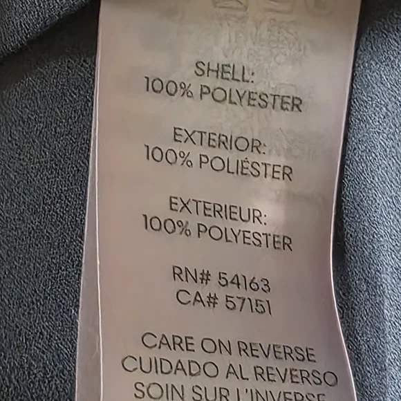 Calvin Klein Black Ruffle Blouse - Picture 4 of 5